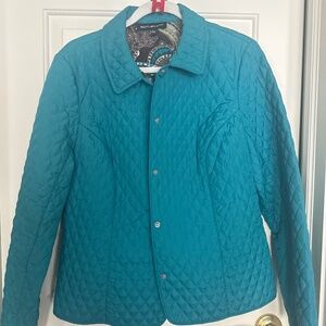 Briggs New York light weight quilted jacket Large